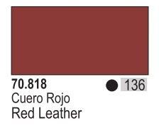 Vallejo Model Color - Red Leather  - VAL70818 - 17ml